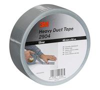 3M Cinta Americana Extrafuerte 2904, Plata, 48 mm x 50 m, 1 unidad