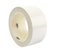 3M Cinta de PVC blanda, 471F, 50.8 mm x 33 m, 0.13 mm, paquete de 24