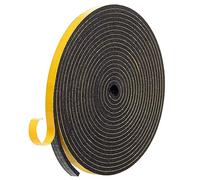 3m cinta de sellado impermeable,cinta selladora baño,cinta adhesiva impermeable,cinta selladora para juntas/cinta de retención, para montaje de fregaderos y fregaderos empotrables(9x3mm,negro)