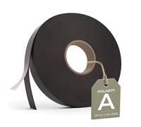 3m Cinta magnética con autoadhesivo, 12mm de ancho x 3m (Polaridad A)