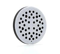 3M Clean Sanding - Almohadilla de disco de interfaz suave, 44 agujeros, almohadilla de respaldo de disco para lijadora al vacío, accesorio de gancho y bucle, 5 x 0.5 pulgadas, 28321