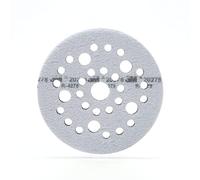 3M Clean Sanding Almohadilla de disco de interfaz suave, multiagujero, almohadilla de respaldo de disco para lijadora al vacío, fijación de gancho y bucle, 5 x 0.5 x 0.75 pulgadas, 20278