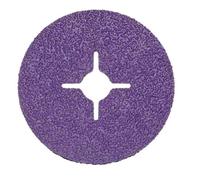 3M Cubitron 3 1187C Disco de Fibra para Acero Inoxidable, 125 mm (Pack de 25)