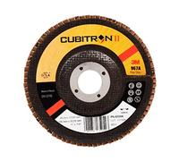 3M Cubitron II Compartimiento de lija 967 a, 125 mm, 22,23mm, 40 +, plano, 10 unidades/Cartón