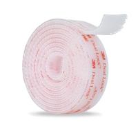 3M Dual Lock Cinta Adhesiva de Doble Fina Extra Fuerte Resistente 1 Rollos | 25 mm x 1,2 m Color Transparente, con Cierre Resellable con Forma de Hongo Entrelazado, para en Interiores y Exteriores