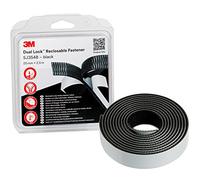 3M Cierre reposicionable Dual Lock SJ354B – se une a polipropileno/polietileno – 25 mm x 2,5 m negro