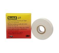 3M ET 27 19X20 Scotch® 27 Glasfasergewebeband, Weiß, 19 mm x 20 m, 0,18 mm