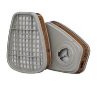 3M Filtro 6055 A2 para vapores orgánicos – 8 unidades – Plateado
