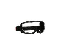 3M GoggleGear 6000 Gafas de Seguridad, Junta Negra, Recubrimiento antiempañante/antirrayaduras Scotchgard (K y N), Lente incolora, GG6001SGAF-BLK-EU, 1 por Paquete