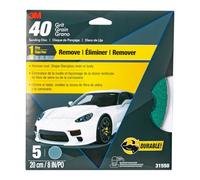 3M Green Corps - Disco de lijado con accesorio Stikit grano 40, 8 pulgadas, 5 discos por paquete