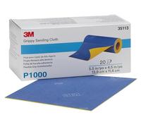 3M Hoja para Lijado de Alto Agarre, 139 mm x 114 mm, P1200, 35114