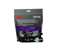 3M Kit de recarga de boquillas HVLP de gravedad de alto rendimiento, 26712, para uso con vasos PPS 2.0 para pistola de alto rendimiento, paquete de 5, Azul, 1.2mm, Gravity
