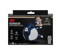 3M Mascarilla con filtros integrados 4255+, vapores orgánicos A2P3