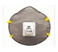 3M Mascarilla filtrante FFP1 con válvula y carbón activo (Pack de 10)