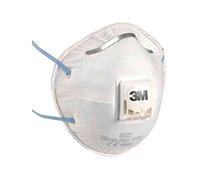 3M Mascarilla respiradora 8822 FFP2 semimáscara con válvula 3M Cool Flow Paquete de 10
