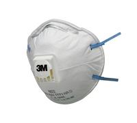 3M Mascarilla 8822 FFP2 NR D con válvula de exhalación multicolor 10 unidades