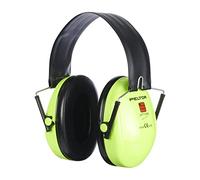 3M PELTOR Optime I Orejeras plegables Alta Visibilidad 28 dB (1 orejera/caja), H510F-459-GB