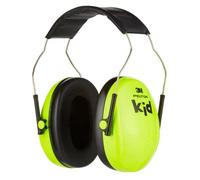 3M Orejeras para niños Peltor Kid – Ajustables, SNR 27 dB, 87–98 dB – Verde