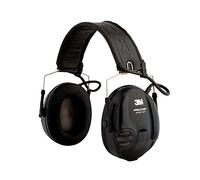 3M Peltor Protectores auditivos SportTac Tir – 26 dB, plegables, negro