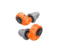 3M PELTOR - Tapones auditivos electrónicos EEP-100 - Naranja, estuche de carga duradero, IP54