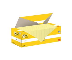3M Post-it Notas adhesivas amarillas 76 x 76 mm (24 unidades)