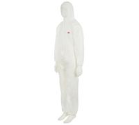3M Prenda de Protección, En Color Blanco, Tamaño 2XL