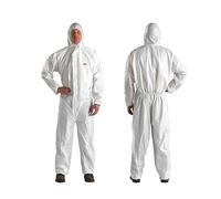3M Prenda de Protección, En Color Blanco, Tamaño XL