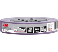3M Pro Cinta de Enmascarar Profesional 2071 para Superficies Delicadas - 1 Rollo, 24 mm x 50 m - Estable a los Rayos UV, Resistente al Agua, para Pintura y Decoración Interior y Exterior