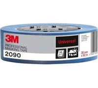 3M Pro Cinta de Enmascarar Profesional 2090 para Superficies Universales - 1 Rollo 36 mm × 50 m - Resistente a los Rayos UV y al Agua, para Pintar y Decorar Tanto Interiores como Exteriores