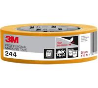 3M Pro Cinta de enmascarar profesional 244, multisuperficie, 36 mm נ50 m, 1 Rollo/Caja