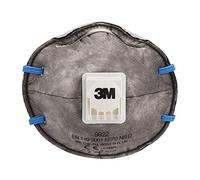 3M Respirador para pintar a mano 9922, FFP2, con válvula, 2/paquete