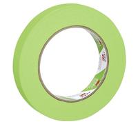3M Scotch 233+ Performance Critical Edge Masking Tape, 25 lbs/in Tensile Strength, 55 m de largo x 18 mm de ancho, verde de Scotch