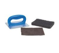 3M Scotch-Brite 461 - Soporte para plancha, almohadilla de pulido de plancha 46 y pantalla de plancha 200, azul, 1/PK
