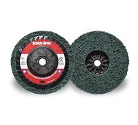 3M Scotch-Brite Clean and Strip XT Pro Extra Cut, Disco XC-RD, 125 mm x M14 | Quick Change, A XCRS, 1 por paquete