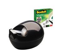 3M Scotch Dispensador de cinta adhesiva PBL-B810 - Incluye cinta 1.9 cm x 7.5 m, Negro