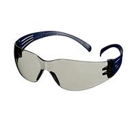 3M™ SecureFit™ 100 Gafas de seguridad, montura azul, antirrayaduras/antiempañante, lente gris claro para interior/exterior, SF107AF-BLU-EU, 20/caja