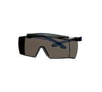 3M™ SecureFit™ 3700 Cubregafas, Patilla Azul, Protector Marrón, Scotchgard™ Anti-Empañamiento (K&N), Lente Gris, SF3702XSGAF-BLU-EU