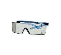 3M™ SecureFit™ 3700 Cubregafas, Patilla Azul, Scotchgard™ Anti-Empañamiento (K&N), Lente I/O Gris claro, SF3707SGAF-BLU-EU