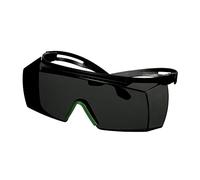 3M™ SecureFit™ 3700 Cubregafas, patillas negras, antirrayaduras, lente gris IR 3.0, F3730AS-BLK