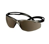 3M SecureFit 500 Gafas de seguridad, montura negra, recubrimiento antirrayaduras/antiempañante, lente de espejo, SF509AF-BLK