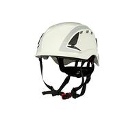 3M SecureFit Casco de protección, X5001V-CE, Blanco, con ventilación, Reflectante, CE