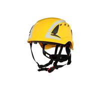 3M SecureFit Casco de protección, X5002V-CE, Amarillo, con ventilación, Reflectante, CE