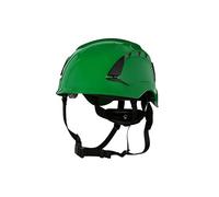 3M SecureFit Casco de protección, X5004VE-CE, Verde, con ventilación, 1000 Vac, CE