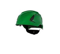 3M SecureFit Casco de protección, X5504V-CE, verde, con ventilación, CE