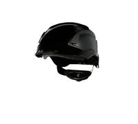 3M SecureFit Casco de protección, X5512NVE-CE, sin ventilación, negro, CE