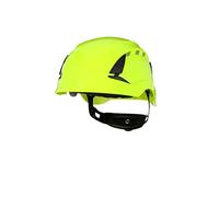 3M SecureFit Casco de protección, X5514V-CE, verde de alta visibilidad, con ventilación, CE