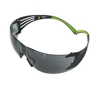 3M Gafas de seguridad SecureFit SF402AF – Antiarañazos, Antivaho, lente gris, 1 pieza