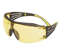 3M SecureFit SF403XSGAF-YEL - Gafas de protección antivaho, color amarillo y negro