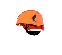 3M SecureFit X5500 Casco de protección, sin ventilación, CE, Naranja
