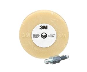3M Stripe Off Wheel 07498, 4 in x 5/8 in with Mandrel